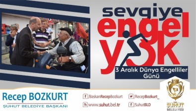 Başkan Bozkurt'un 3 Aralık Dünya Engelliler Günü Mesajı