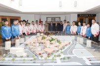 İLHAN ÇITAK - Başkan Tiryaki, İşitme Engelli Sporcuları Ağırladı