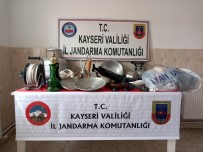 GESI - Çaldıkları Malzemeler İle Beraber Yakalandılar