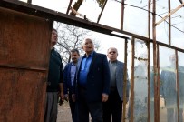 YEŞILOVACıK - Kocamaz, Silifke'de Selden Zarar Gören Üreticileri Ziyaret Etti