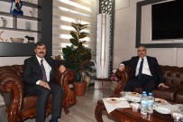 ŞEHİRLERARASI OTOBÜS - Vali Gündüzöz'den Başkan Asya'ya İade-İ Ziyaret