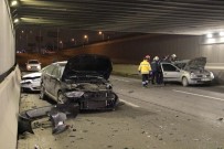 Ankara'da Zincirleme Trafik Kazası Açıklaması 5 Yaralı