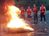 KUZEY IRAK - Eksi 1 Derecede Türkiye Rafting Yarışması'na Hazırlanıyorlar