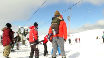Hazarbaba'da Kayak Sezonu Açıldı