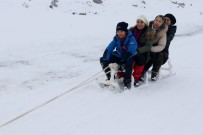 YILBAŞI KUTLAMASI - (Özel) Hasan Dağı'nda Kayak Ve Mangal Keyfi