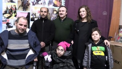 Siirt'te Engelliye Akülü Sandalye