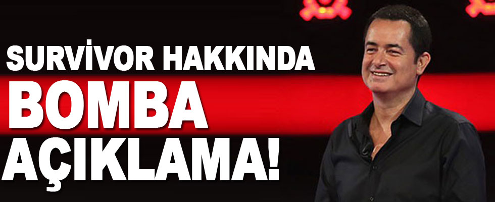 Acun Ilıcalı müjdeyi verdi! Survivor'da bir ilk olacak!