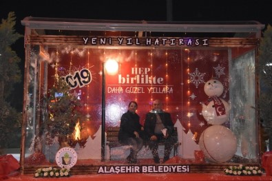 Alaşehir'de Yeni Yıla Özel Etkinlik Durağı