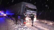 Erzincan'da Kar Ve Buzlanma Ulaşımı Olumsuz Etkiledi