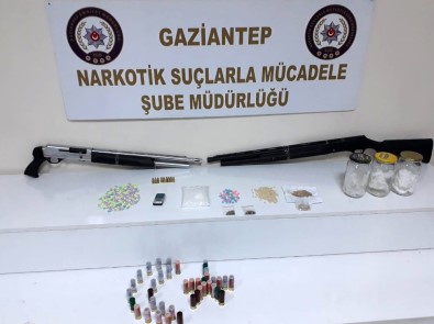 Gaziantep'te 15 Adrese Eş Zamanlı Uyuşturucu Operasyonu Açıklaması 15 Gözaltı
