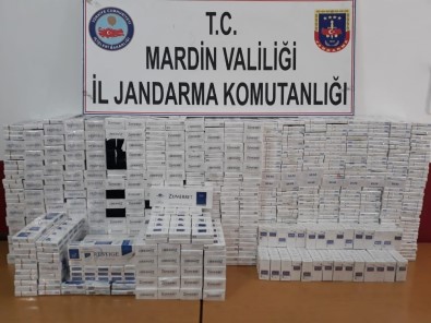 Mardin'de 4 Bin 70 Paket Sigara Ele Geçirildi