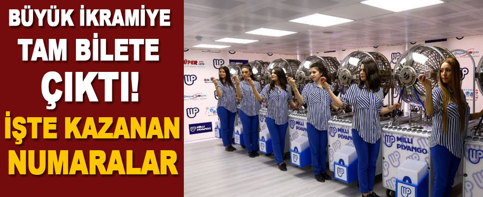Milli Piyango sonuçları açıklandı.. 70 milyon sahibini buldu..
