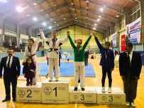 TEKVANDO - Aliağalı Miniklerin Tekvando Da Altın Madalya Başarısı