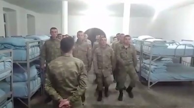 Askerlerden Fatih Bucak'a Marşlı Gönderme