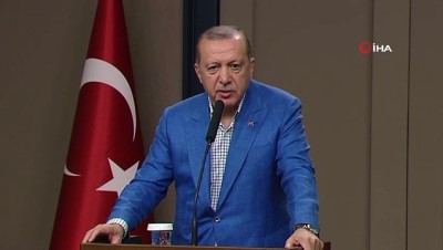 Cumhurbaşkanı Erdoğan Açıklaması 'İstanbul İle İlgili Biraz Sabırlı Olacağız'