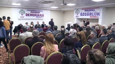 HDP Eş Genel Başkanı Sezai Temelli, Adana'da Açıklaması