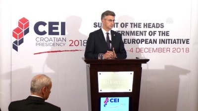 Hırvatistan'da Orta Avrupa Girişimi Zirvesi