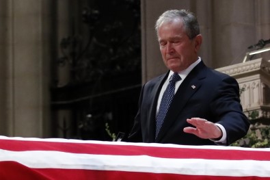 Baba Bush İçin Devlet Töreni Düzenlendi