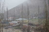 SAĞANAK YAĞMUR - Beytüşşebap'ta Kar Yağışı Etkili Oldu