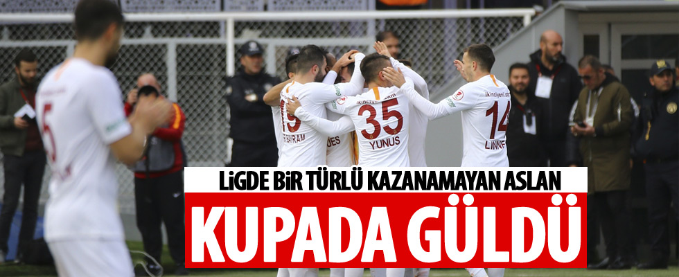 Galatasaray deplasmanda Keçiörengücü'nü yendi