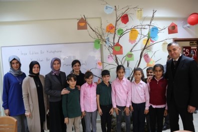 Hatay KADEM Ortaokul Öğrencileri İçin Kütüphane Oluşturdu