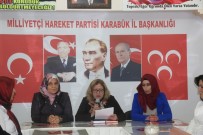 SALAHIYET - MHP Kadın Kolları İl Başkanlığı'ndan 'Kadın Hakları Günü' Açıklaması