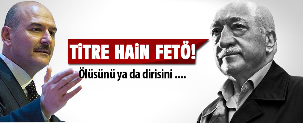 Süleyman Soylu: Bir meczup darbe planlayacaksa