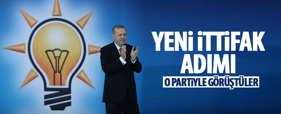 AK Parti'de ittifak görüşmesi