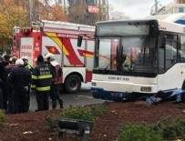 BELEDIYE OTOBÜSÜ - Ankara'da belediye otobüsü yayalara çarptı