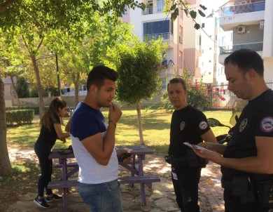 Antalya'da 'Huzurlu Parklar Ve Okul Önleri Uygulaması'