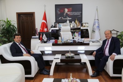 Kaymakam Şahin'den Başkan Özakcan'a Ziyaret