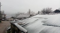 Kepsut'ta Kar Yağışı Başladı Haberi