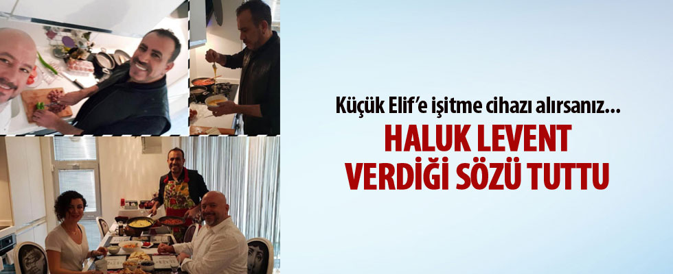 Küçük Elif'e işitme cihazı alırsanız... Haluk Levent verdiği sözü tuttu!