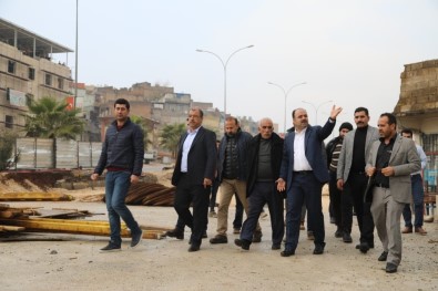 Şanlıurfa'da Viyadük Ve Kavşak Çalışmaları