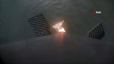 Spacex Falcon Roketi Denize Zorunlu İniş Yaptı