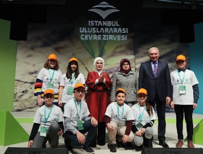 Emine Erdoğan, İstanbul Uluslararası Çevre Zirvesi'ne Katıldı