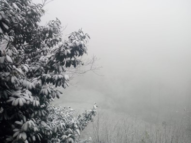 Gümeli'nin Tepelerine İlk Kar Yağdı
