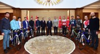 BRISASPOR - Kocaeli'de Spor Kulüplerine Bisiklet Hediye Edildi