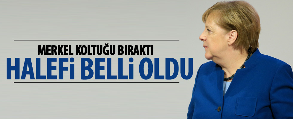 Merkel'in yerine gelen isim belli oldu