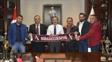 Mihalıççıkspor'dan Ataç'a Ziyaret