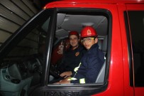 GEÇITLI - Williams Sendromlu Emre'nin İtfaiyeci Olma Hayali Gerçek Oldu