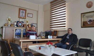 Müdür Kızılkaya'dan Başkan Keskin'e Ziyaret