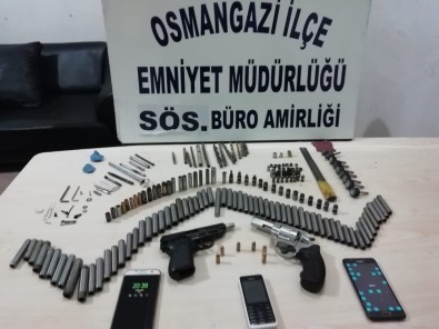 Bursa'da Silah İmâlâtçısı 2 Kişi Yakalandı