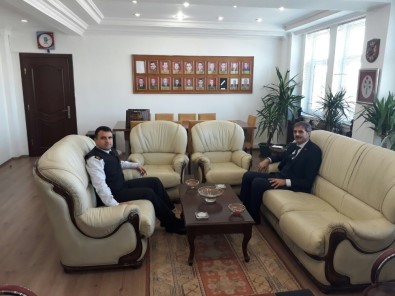 Başkan Alemdar İl Jandarma Komutanı Yiğit'i Ziyaret Etti