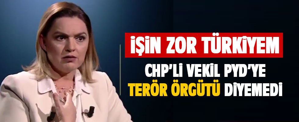 CHP'li Böke PYD'ye terör örgütü diyemedi