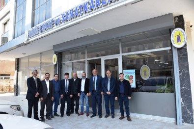 Didim Ticaret Odası, Esnaf Odasının Yeni Yönetimini Ziyaret Etti