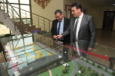 İskeçe'nin Tek Türk Belediye Başkanından Dündar'a Ziyaret