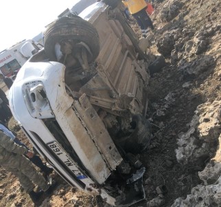 Midyat'ta Trafik Kazası Açıklaması 5 Yaralı