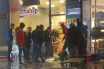 ERDEMIR - Patlayan Akvaryum Baba İle Oğlunu Yaraladı