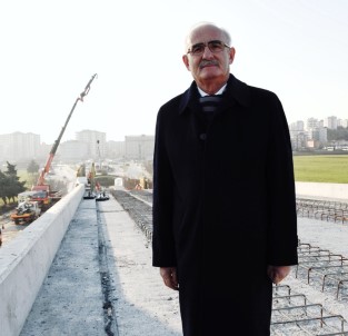 Yılmaz Açıklaması 'OMÜ Raylı Sistem Hattının Ağustos'ta Bitirilmesi Söz Konusu'